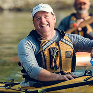 Paul Doucet kayak
